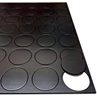 Autoadhesivas magnético- imanes para manualidades – puntos círculos redonda disco – 25 mm de diámetro [1-5 mm de grosor…